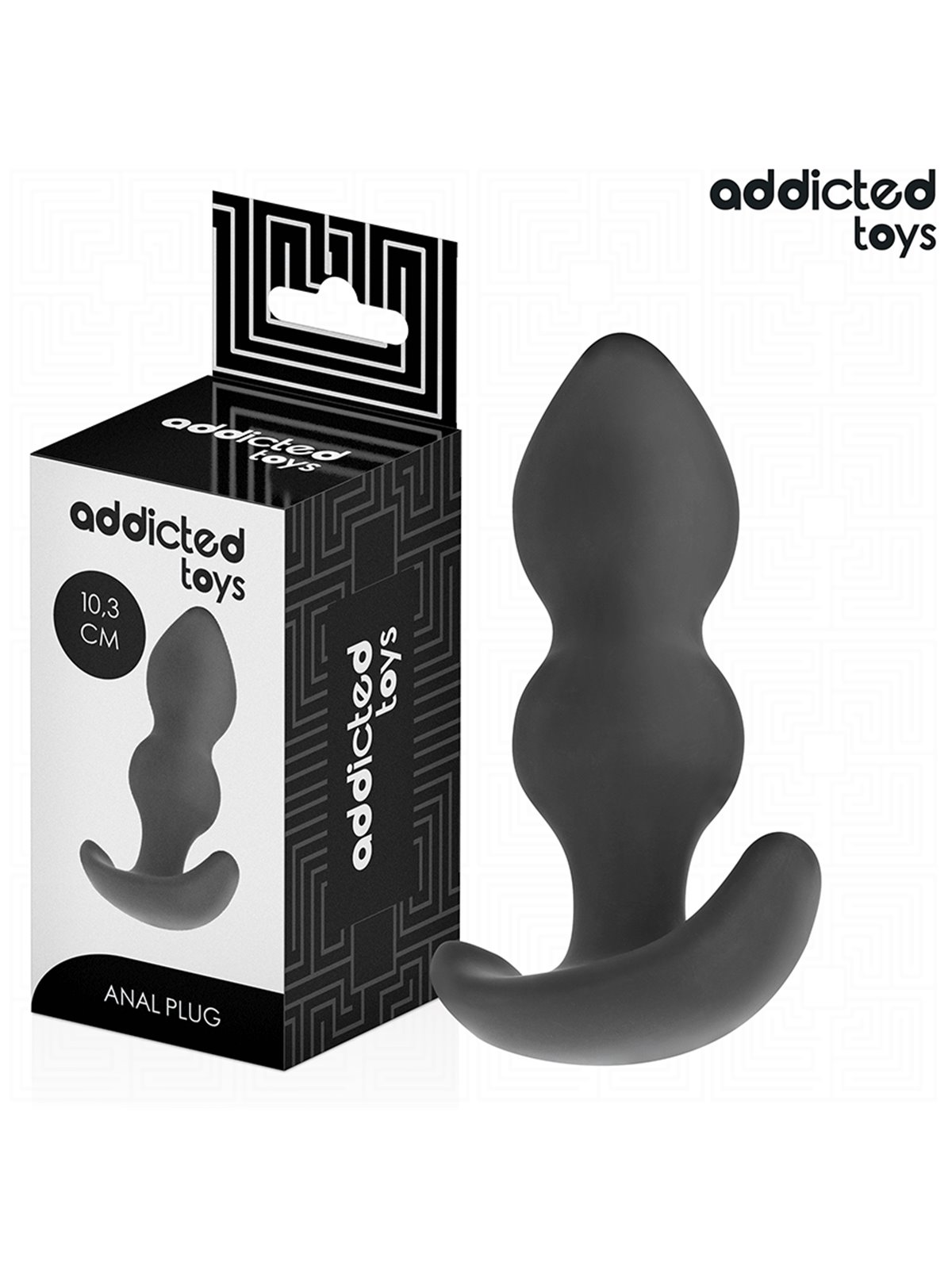 Addicted Toys - Plug Anale in Silicone Medico Taglia S 10,3 Cm
