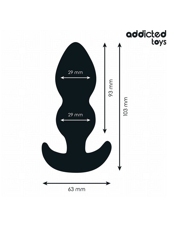 Addicted Toys - Medical Silicone Anal Plug Size S 10.3 cm