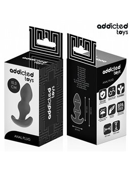 Addicted Toys - Plug Anale in Silicone Medico Taglia S 10,3 Cm