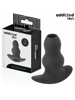 Addicted Toys - Hollow Medical Silicone Anal Plug Size S 7.3 cm