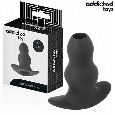 Addicted Toys - Plug Anale Cavo in Silicone Medico Taglia S 7,3 Cm
