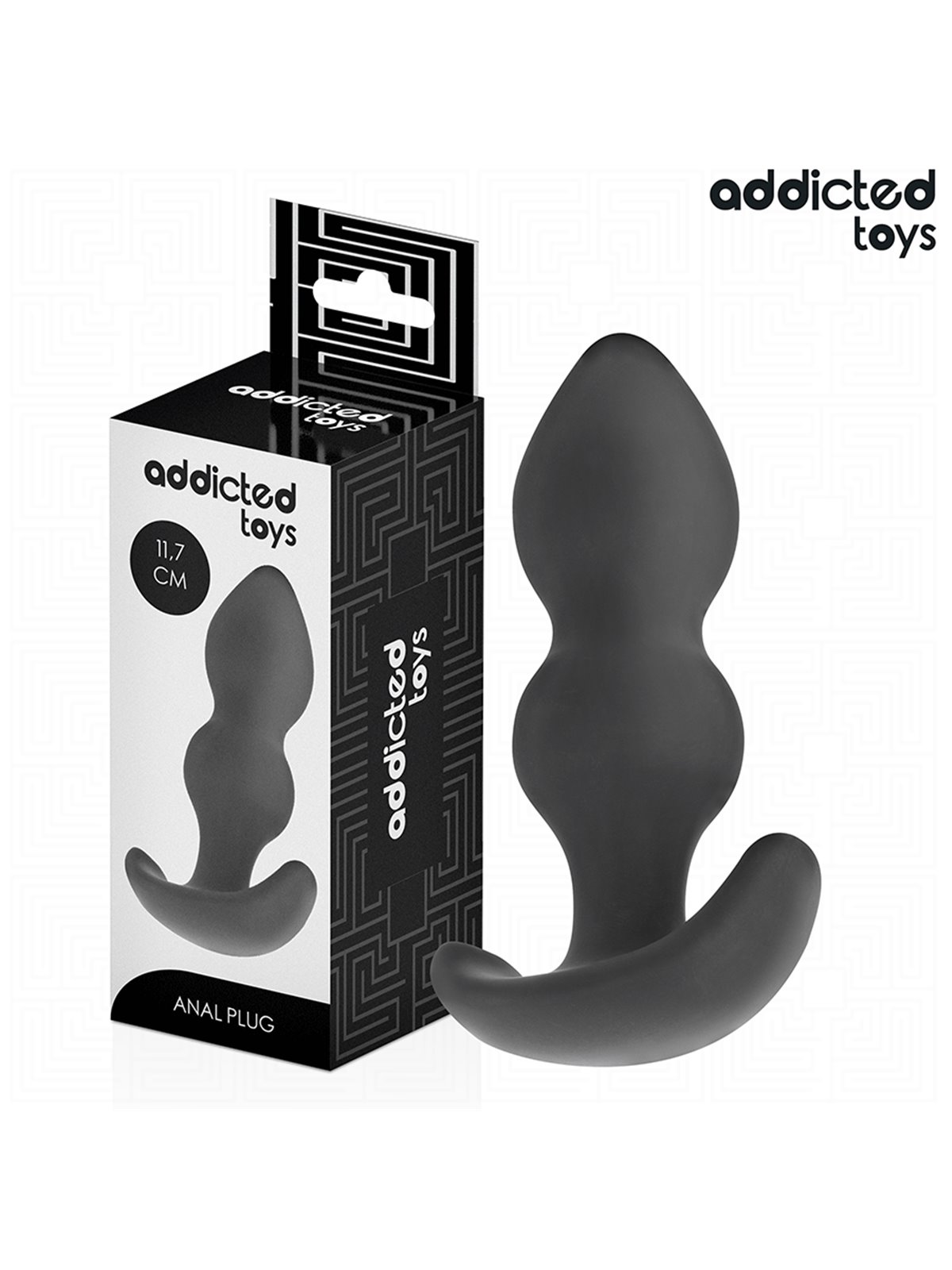 Addicted Toys - Plug Anale in Silicone Medico Taglia L 11,7 Cm