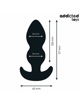 Addicted Toys - Medical Silicone Anal Plug Size L 11.7 cm
