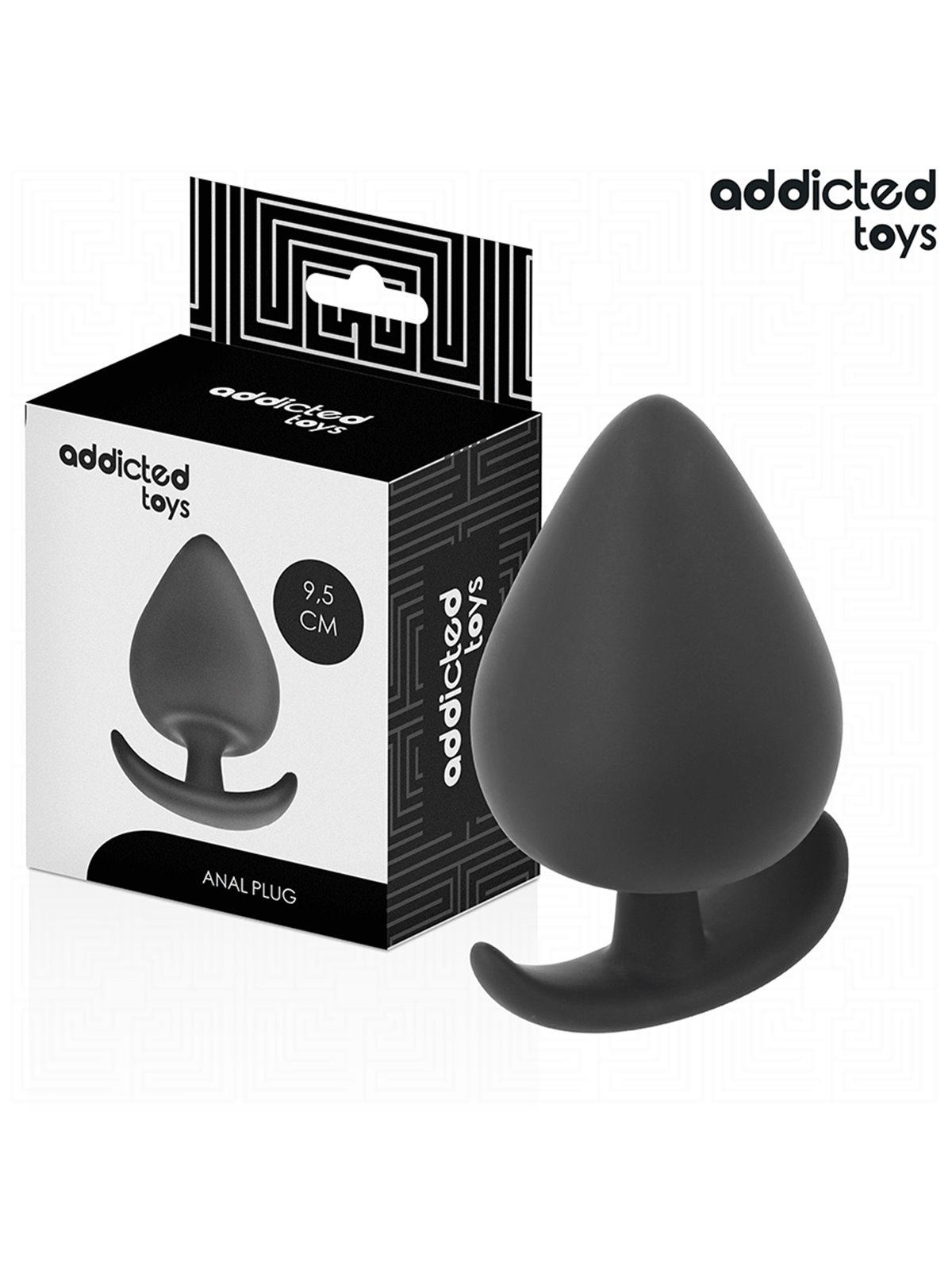 Addicted Toys - Medical Silicone Anal Plug Size XL 9.5 cm