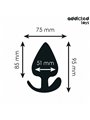 Addicted Toys - Plug Anale in Silicone Medico Taglia XL 9.5 Cm