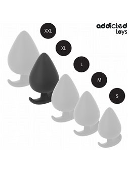 Addicted Toys - Plug Anale in Silicone Medico Taglia XL 9.5 Cm