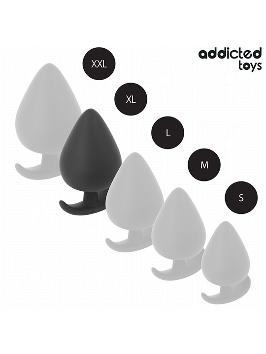 Addicted Toys - Medical Silicone Anal Plug Size XL 9.5 cm