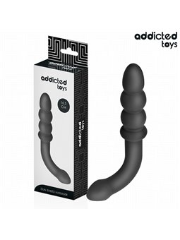 Addicted Toys - Double Silicone Anal Massager 16.5 cm