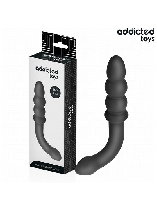 Addicted Toys - Doppio Massaggiatore Anale in Silicone 16,5 Cm