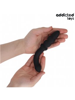 Addicted Toys - Doppio Massaggiatore Anale in Silicone 16,5 Cm