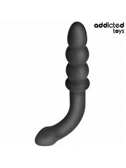 Addicted Toys - Doppio Massaggiatore Anale in Silicone 16,5 Cm
