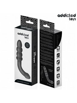 Addicted Toys - Doppio Massaggiatore Anale in Silicone 16,5 Cm