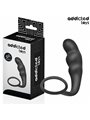 Addicted Toys - Anal Plug with Silicone Cock Ring Model 4
