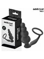 Addicted Toys - Anal Plug with Silicone Cock Ring Model 5