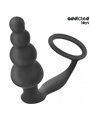 Addicted Toys - Anal Plug with Silicone Cock Ring Model 5