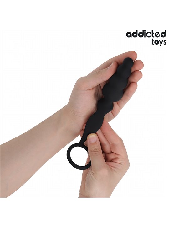 Addicted Toys - Anal Plug with Silicone Cock Ring Model 5