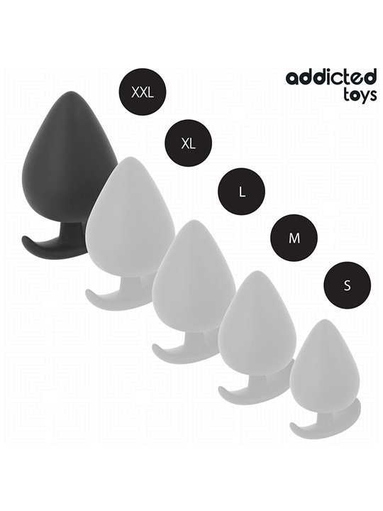 Addicted Toys - Plug Anale in Silicone Medico Taglia XXL 11 Cm