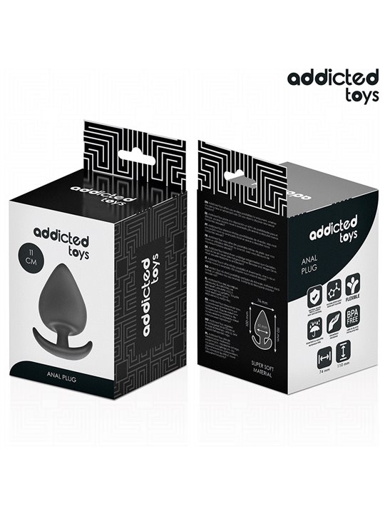 Addicted Toys - Medical Silicone Anal Plug Size XXL 11 cm
