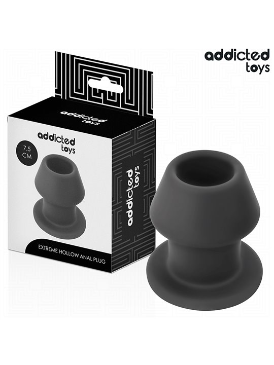 Addicted Toys - Hollow Medical Silicone Anal Plug Size S 7.5 cm