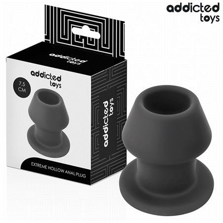 Addicted Toys - Hollow Medical Silicone Anal Plug Size S 7.5 cm