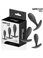 Addicted Toys - Set di 3 Plug Anali in Silicone Medico Modello 2