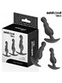 Addicted Toys - Set of 3 Medical Silicone Anal Plugs Model 1