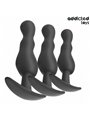 Addicted Toys - Set of 3 Medical Silicone Anal Plugs Model 1