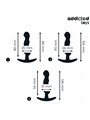 Addicted Toys - Set of 3 Medical Silicone Anal Plugs Model 1