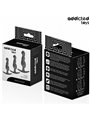 Addicted Toys - Set of 3 Medical Silicone Anal Plugs Model 1
