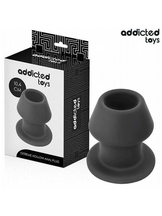 Addicted Toys - Hollow Medical Silicone Anal Plug Size L 10.4 cm