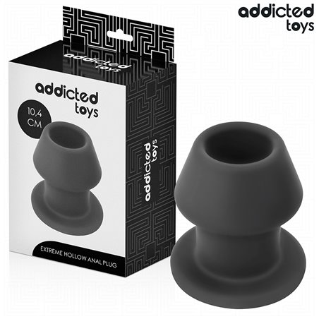 Addicted Toys - Plug Anale Cavo in Silicone Medico Taglia L 10,4 Cm