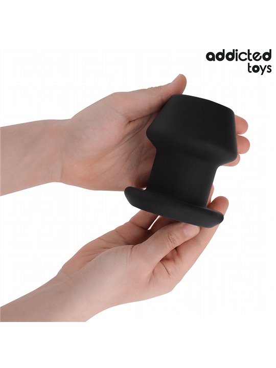 Addicted Toys - Plug Anale Cavo in Silicone Medico Taglia L 10,4 Cm