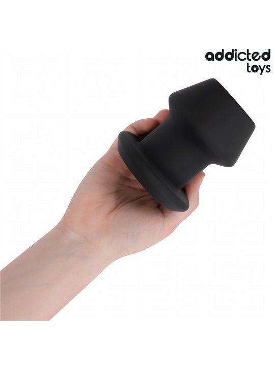 Addicted Toys - Plug Anale Cavo in Silicone Medico Taglia L 10,4 Cm