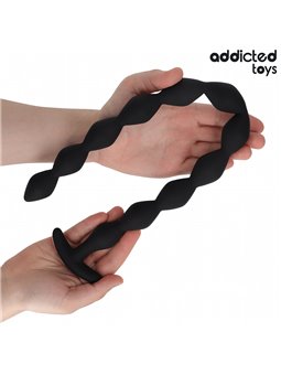 Addicted Toys - Plug Anale in Silicone Extra Lungo 11 Perline