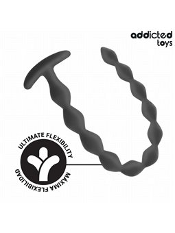 Addicted Toys - Plug Anale in Silicone Extra Lungo 11 Perline