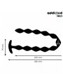 Addicted Toys - Plug Anale in Silicone Extra Lungo 11 Perline