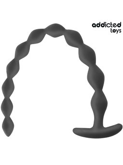 Addicted Toys - Plug Anale in Silicone Extra Lungo 11 Perline