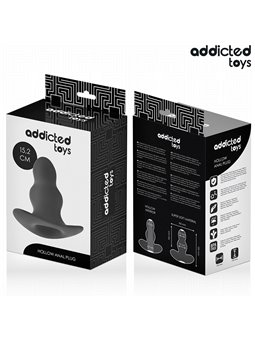 Addicted Toys - Plug Anale Cavo in Silicone Medico Taglia XXL 15,2 Cm