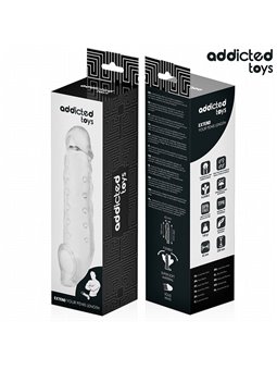 Addicted Toys - Guaina Fallica in Silicone Trasparente 27 Cm
