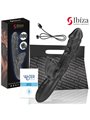 Ibiza - Vibratore Rabbit in Silicone con Effetto Morso e Rotazione