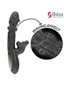 Ibiza - Vibratore Rabbit in Silicone con Effetto Morso e Rotazione