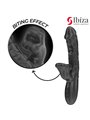 Ibiza - Vibratore Rabbit in Silicone con Effetto Morso e Rotazione