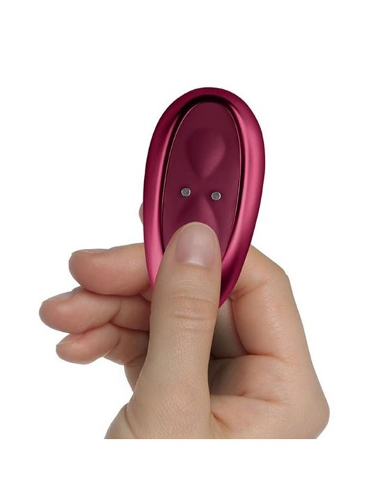 Rocks-Off Ruby Glow - Red G-Spot Vibrator with Remote Control