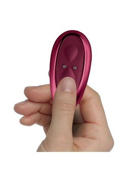 Rocks-Off Ruby Glow - Red G-Spot Vibrator with Remote Control