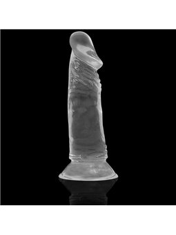 XRay Clear Dildos - Dildo Realistico in Silicone Trasparente 16,5x4 Cm