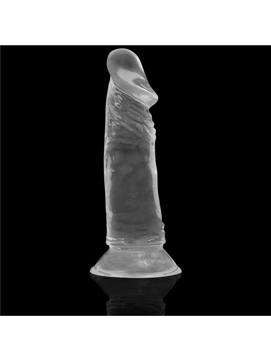 XRay Clear Dildos - Dildo Realistico in Silicone Trasparente 16,5x4 Cm