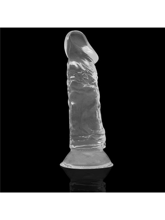 XRay Clear Dildos - Dildo Realistico in Silicone Trasparente 16,5x4 Cm