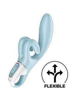 Satisfyer Touch Me Rabbit Vibration - Blue