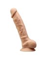 Silexd - Pene Realistico in Silicone con Ventosa 23 Cm Beige Mod 1