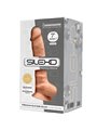 Silexd - Pene Realistico in Silicone con Ventosa 17,5 Cm Beige Mod 1